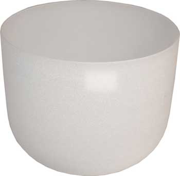 20" White Crystal Singing Bowl 20" White Crystal Singing Bowl