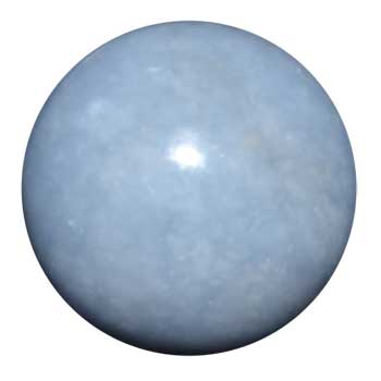 40mm Angelite sphere 40mm Angelite sphere
