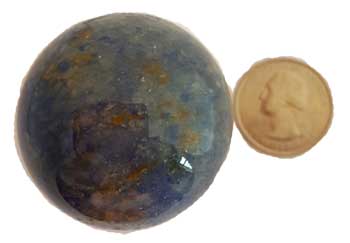 40mm Aventurine, Blue sphere 40mm Aventurine, Blue sphere
