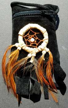 Black bag dream catcher Black bag dream catcher